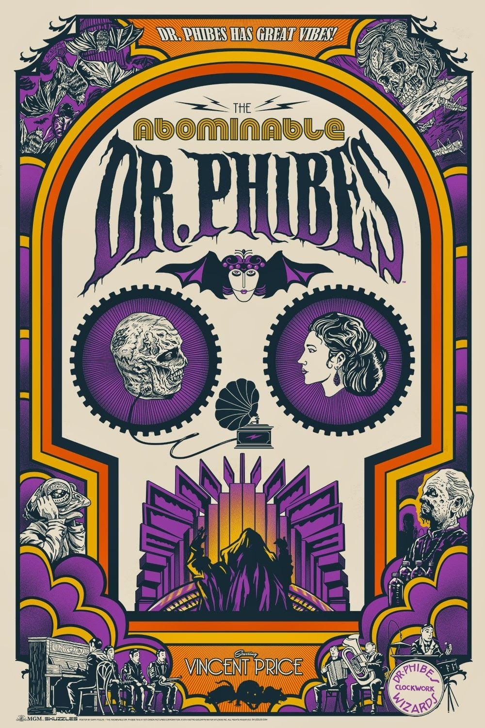 Póster de El abominable Dr. Phibes