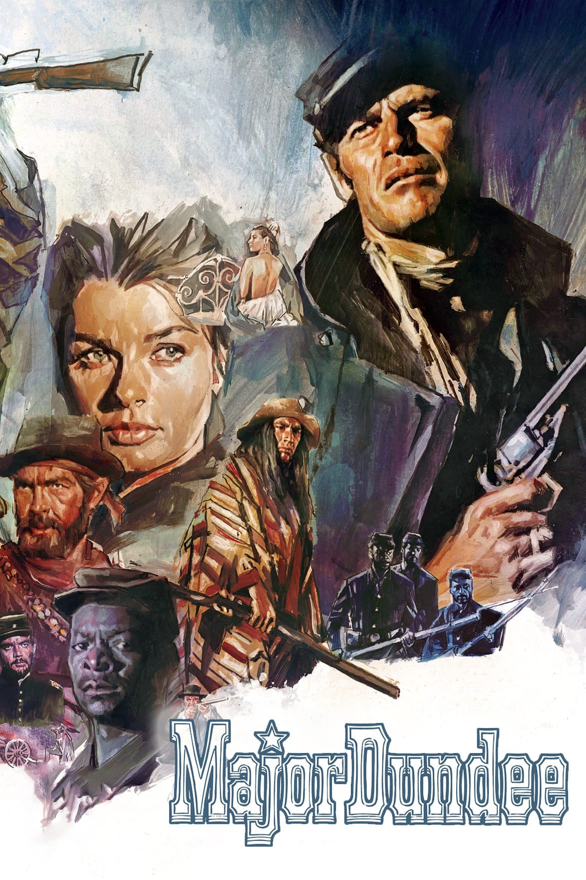 Póster de Mayor Dundee