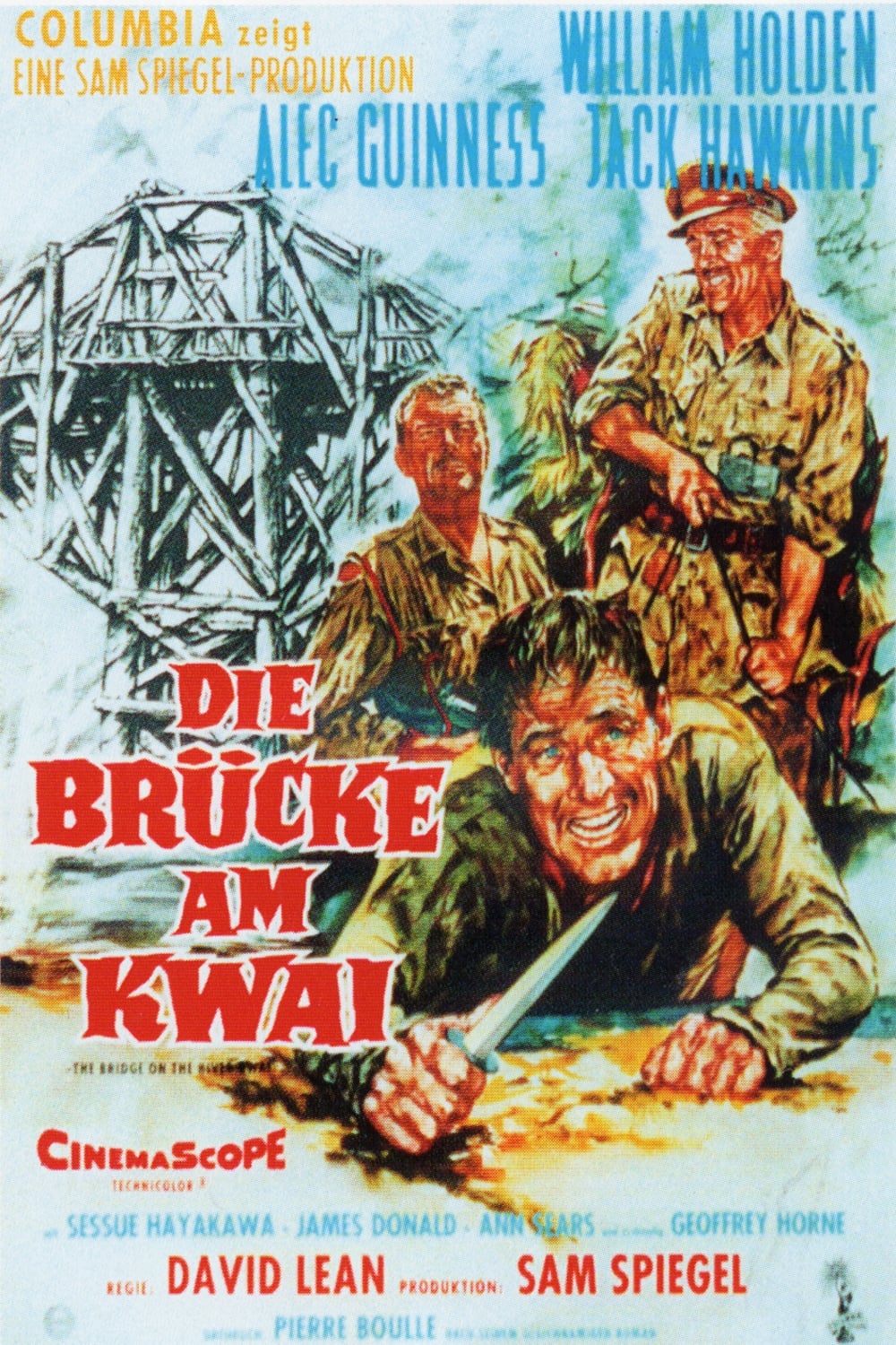Poster of The Bridge on the River Kwai