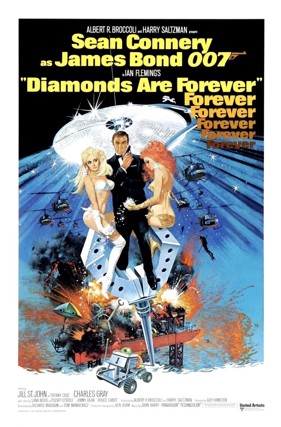 Poster of Diamonds Are Forever