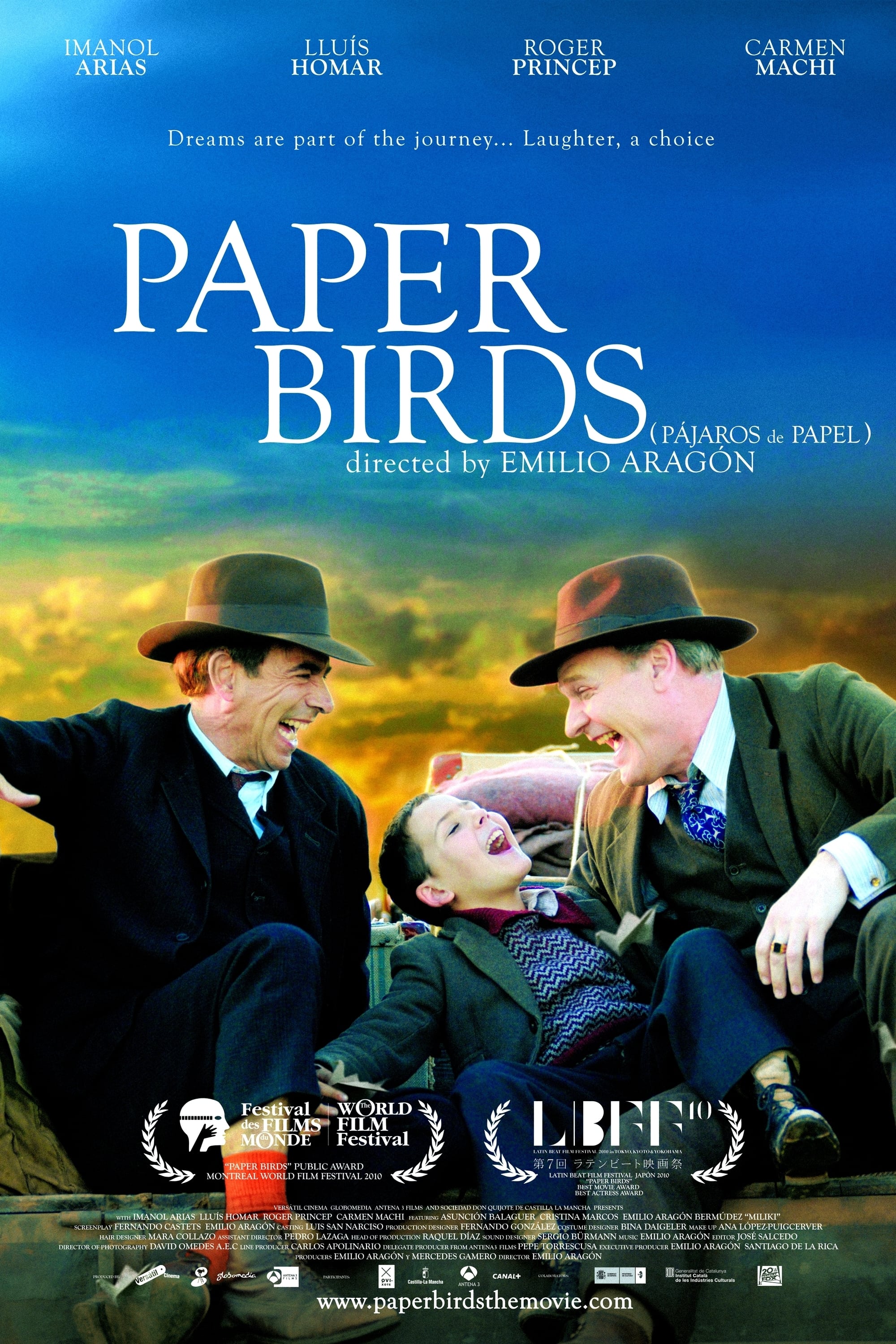 Póster de Pájaros de papel
