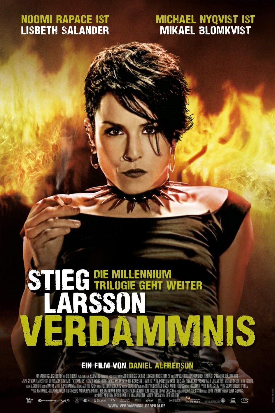 Póster de Millennium 2: La chica que soñaba con una cerilla y un bidón de gasolina