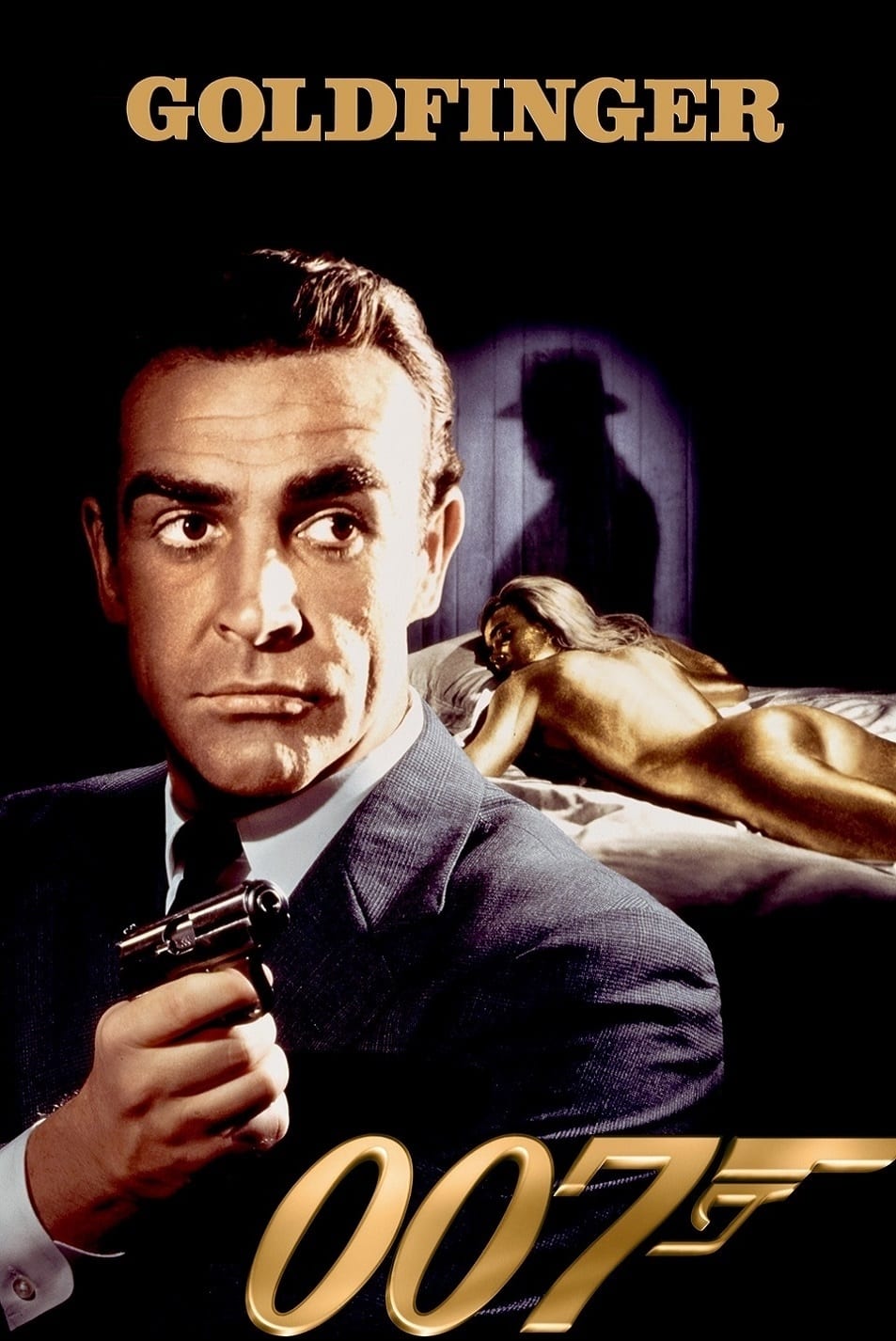 Póster de James Bond contra Goldfinger