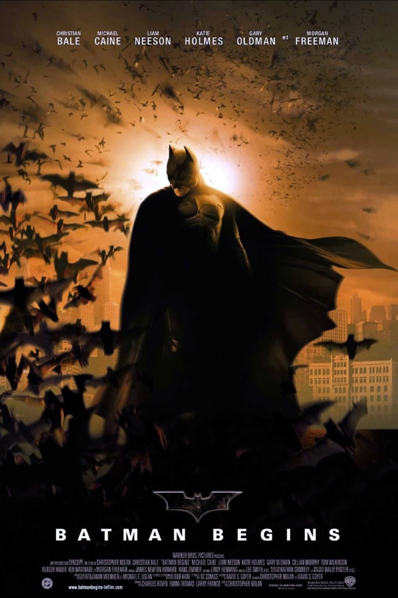 Poster of Batman Begins