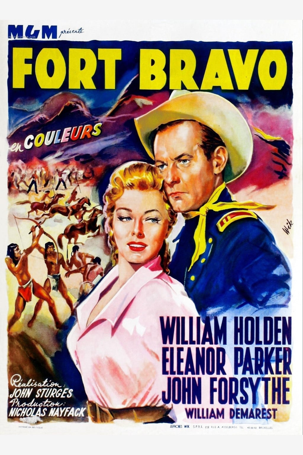 Poster of Escape from Fort Bravo