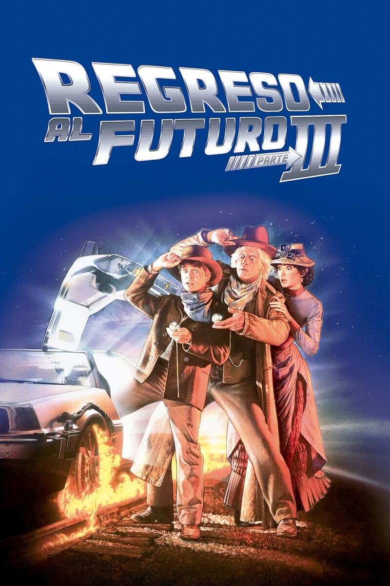Póster de Regreso al futuro III