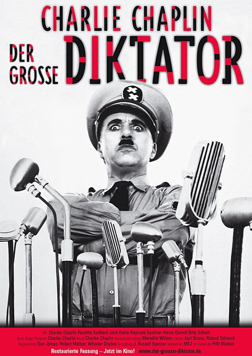 Poster of The Great Dictator