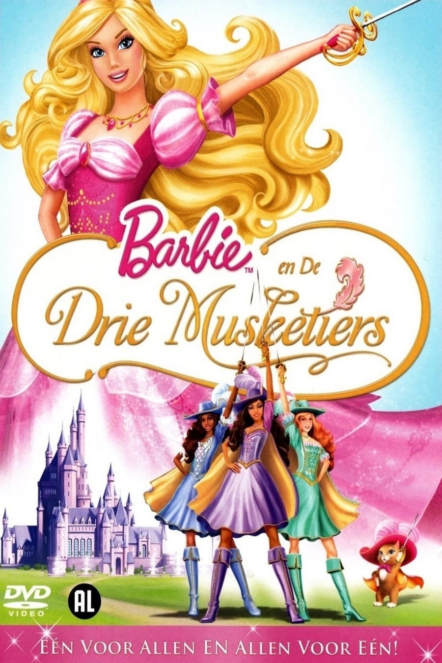 Póster de Barbie y Las tres mosqueteras