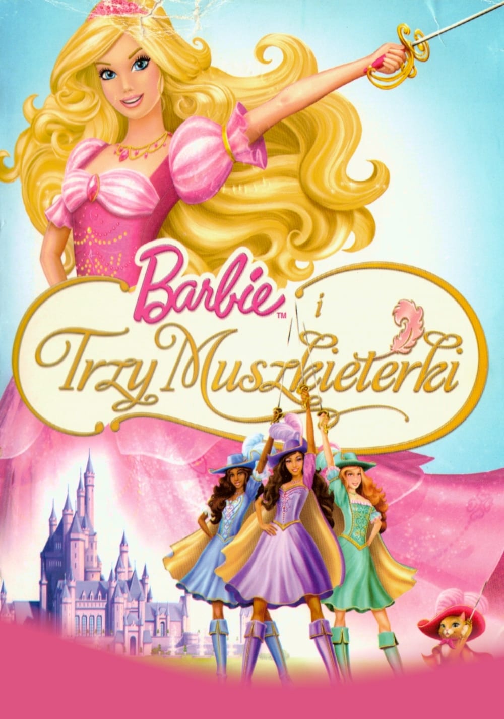 Póster de Barbie y Las tres mosqueteras