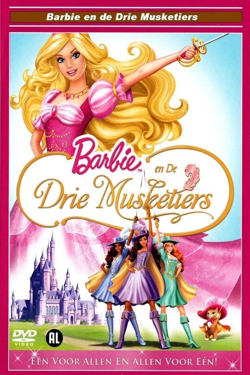 Póster de Barbie y Las tres mosqueteras