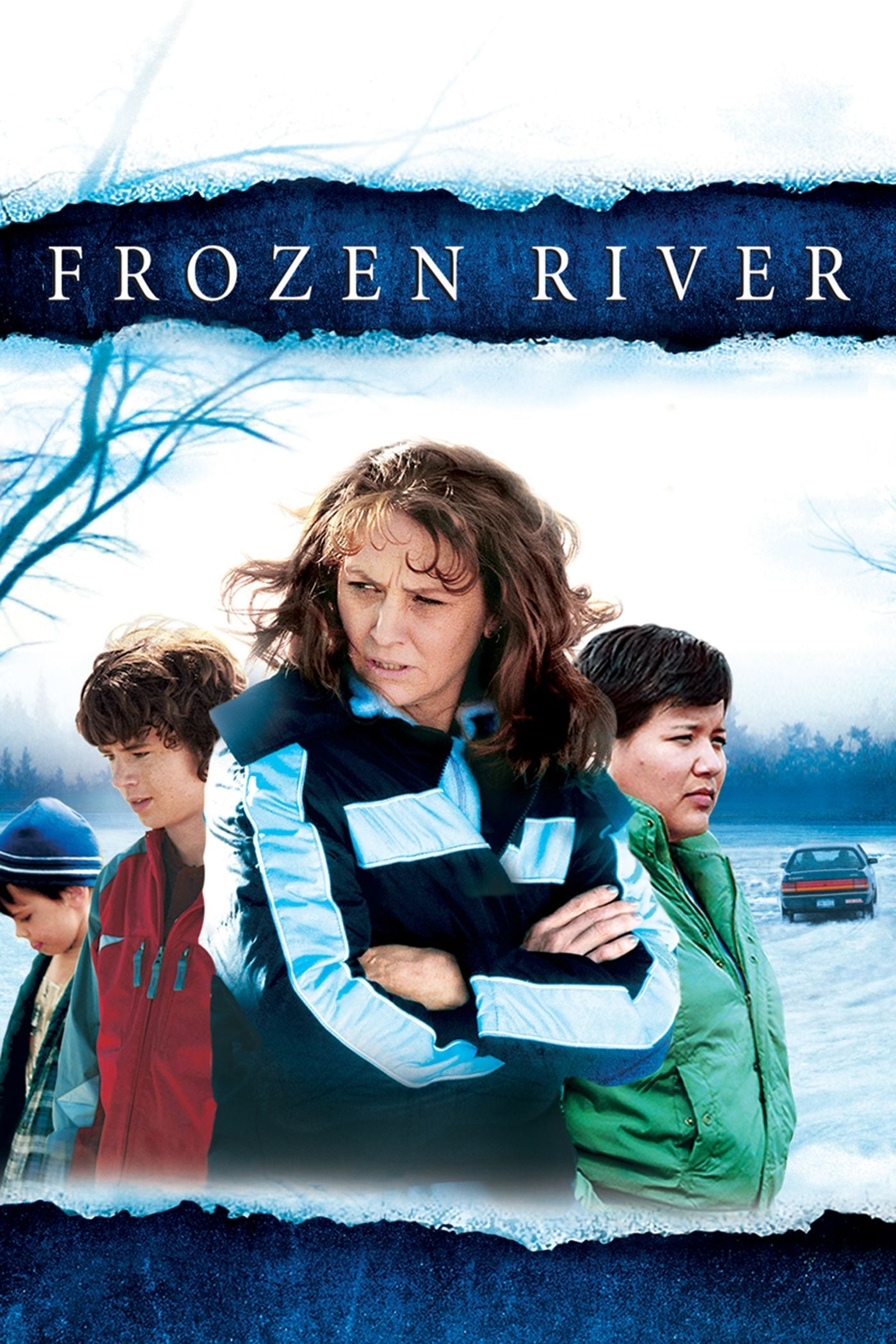Póster de Río helado