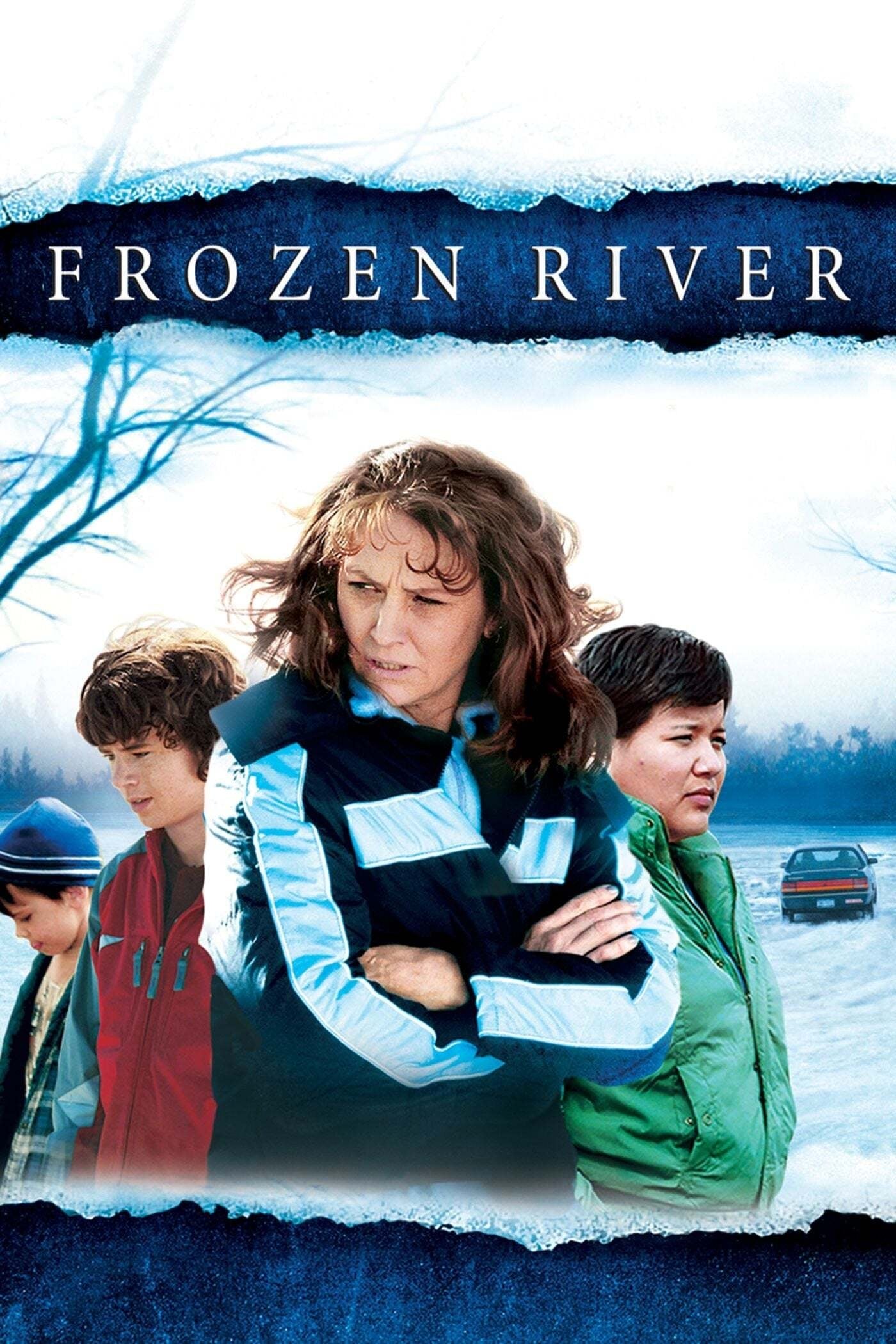 Póster de Río helado