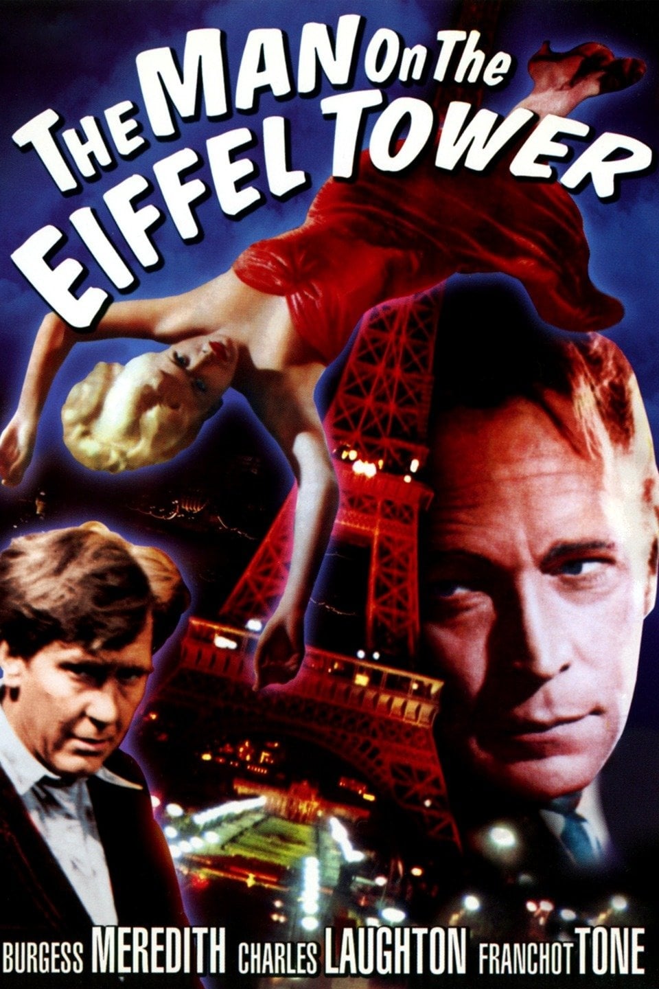 Póster de El hombre de la torre Eiffel