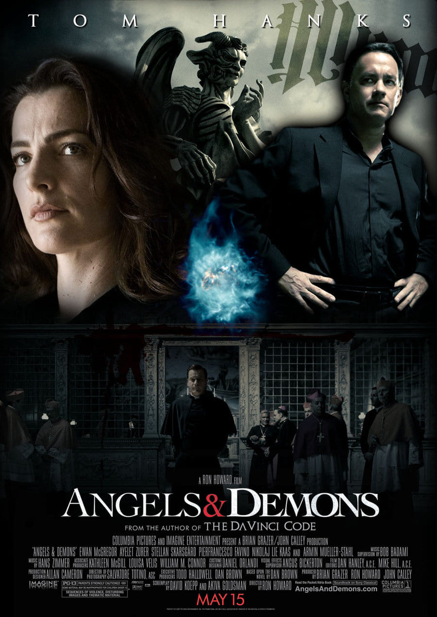 Póster de Ángeles y demonios