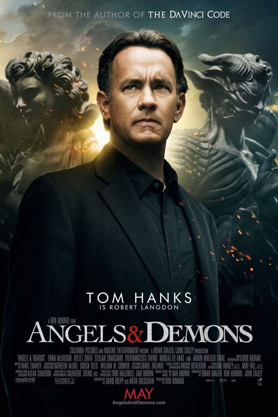 Póster de Ángeles y demonios