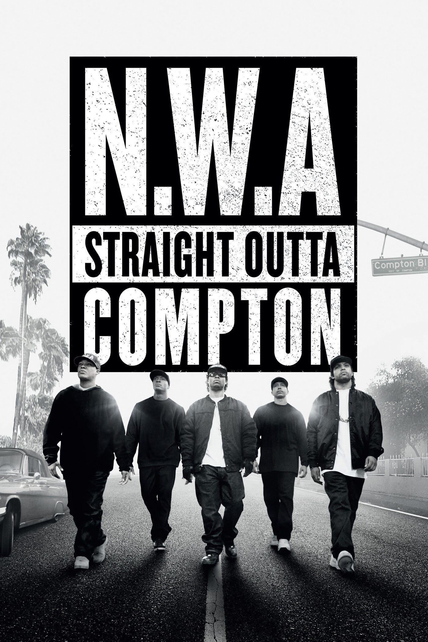 Póster de Straight Outta Compton: Letras Explicitas