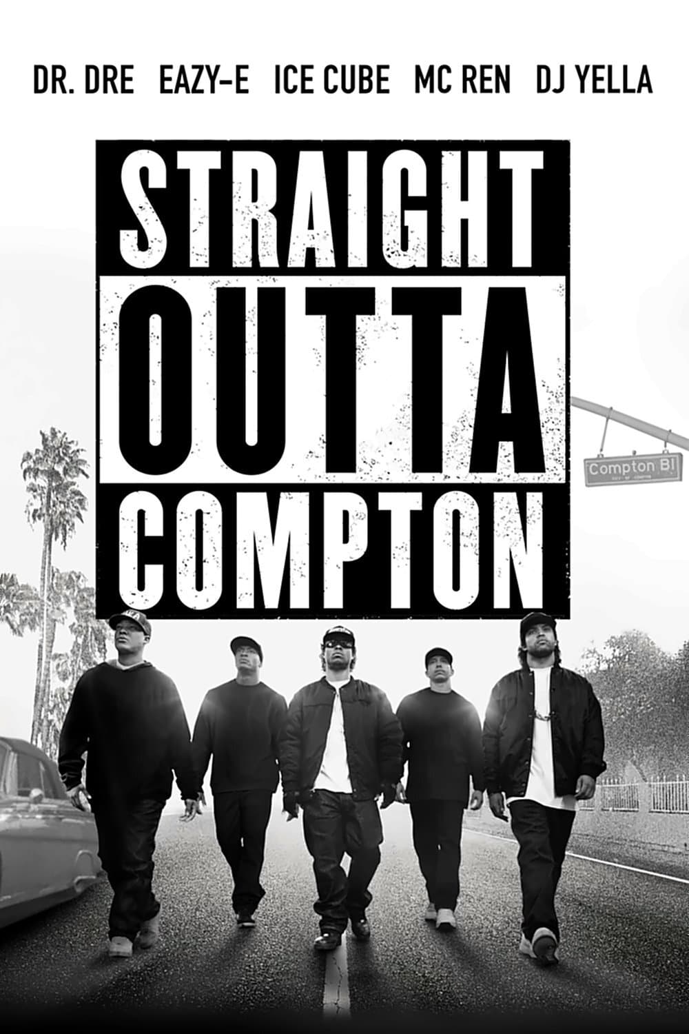 Póster de Straight Outta Compton: Letras Explicitas