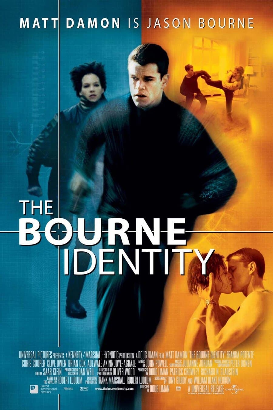Póster de The Bourne Identity: El caso Bourne
