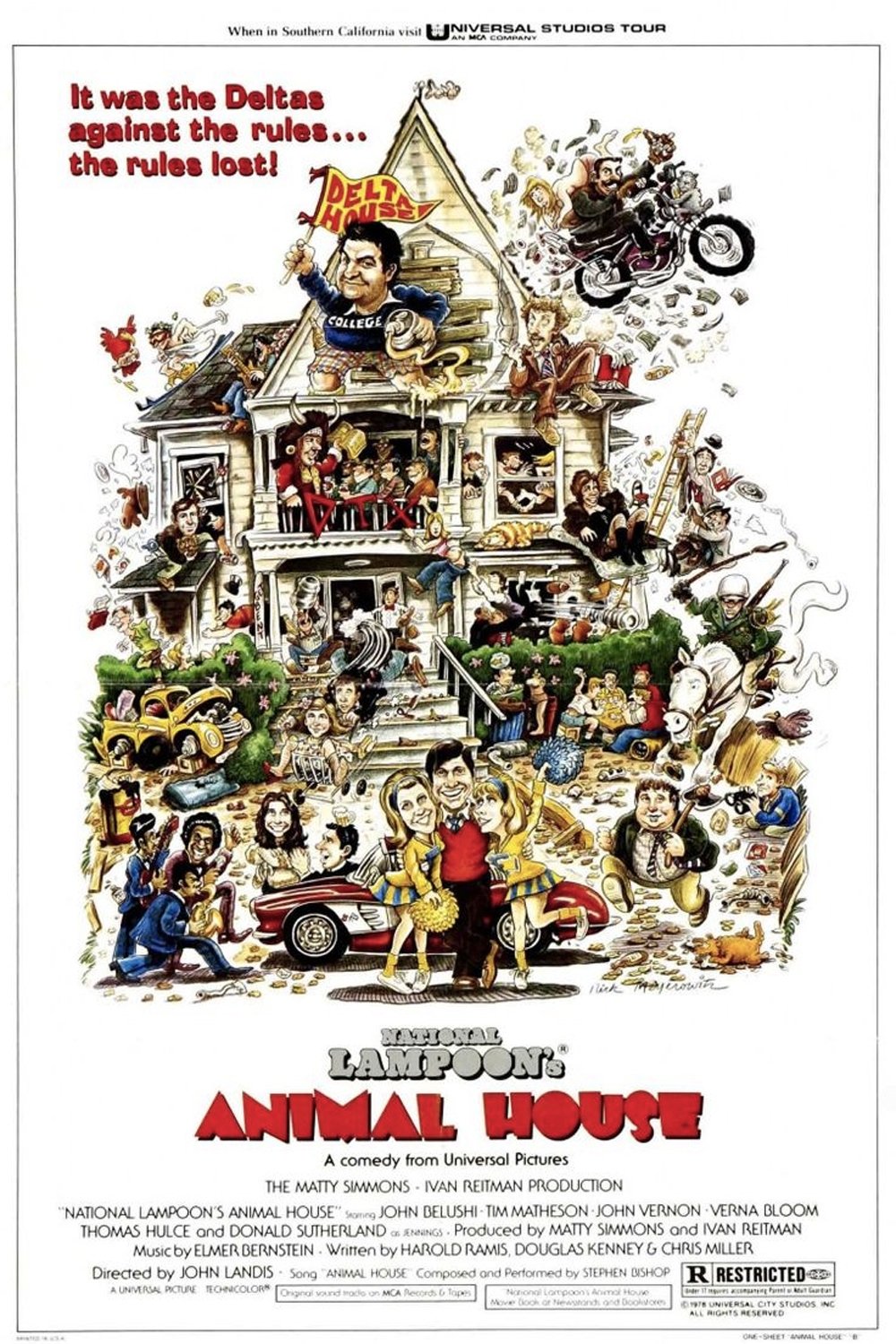 Dónde se rodó Unseen + Untold: National Lampoon's Animal House