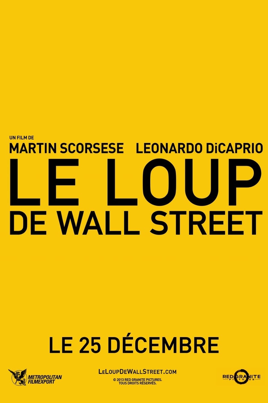 Poster of The Wolf of Wall Street