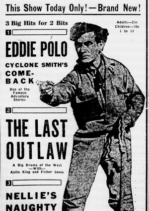 The Last Outlaw film poster