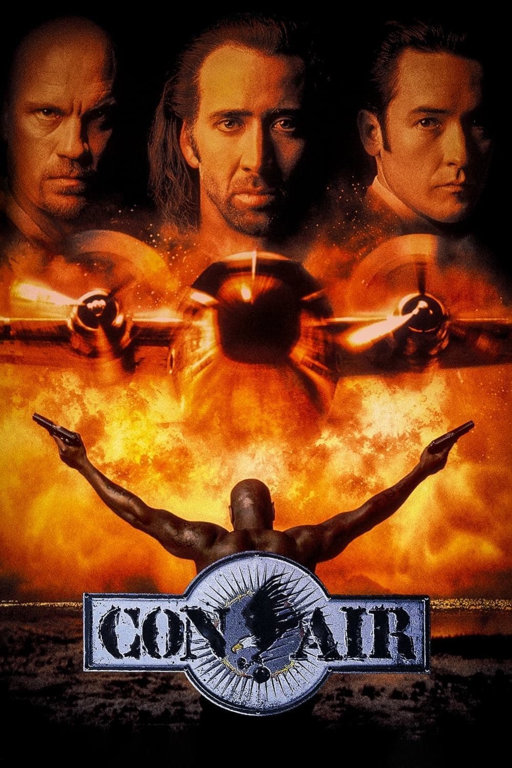 Póster de Con Air (Convictos en el aire)