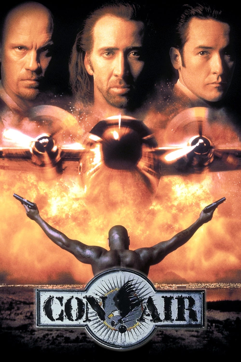 Póster de Con Air (Convictos en el aire)