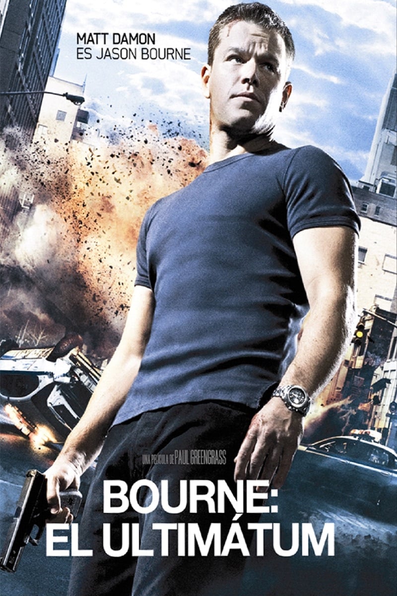 Póster de El ultimátum de Bourne