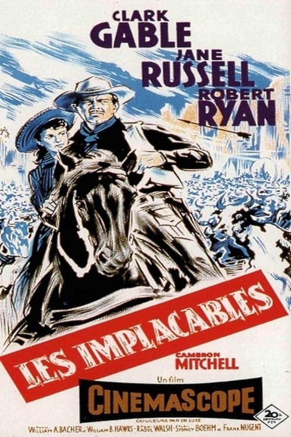 Póster de Los implacables