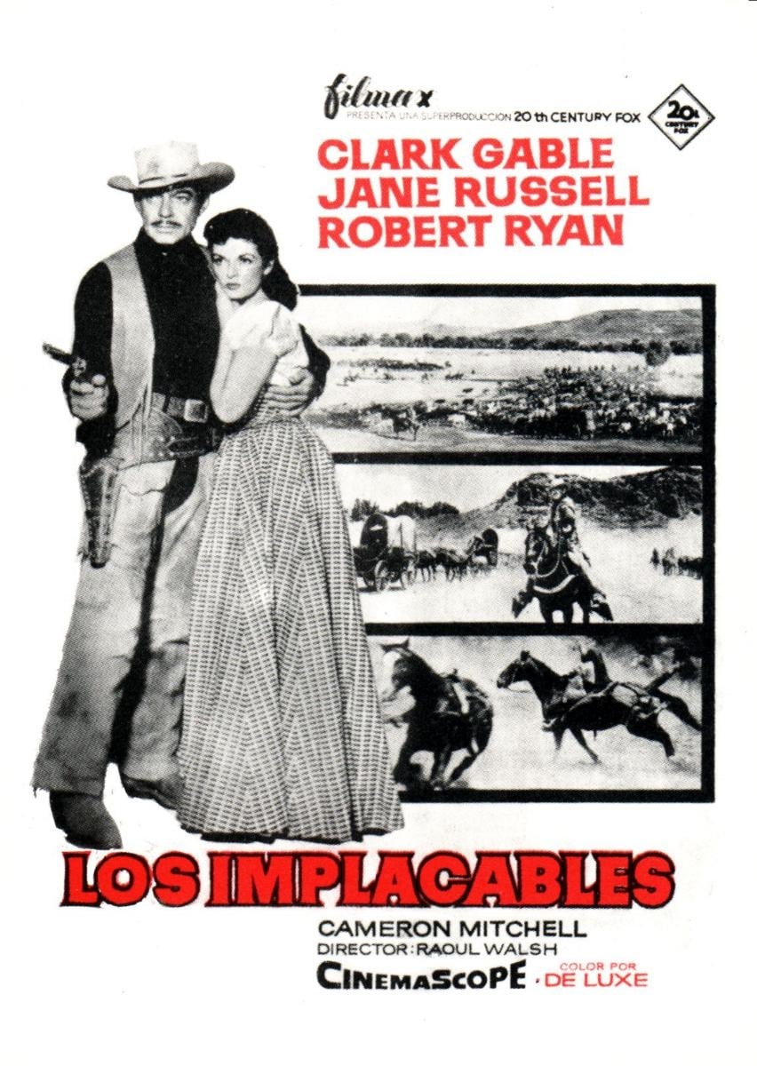 Póster de Los implacables