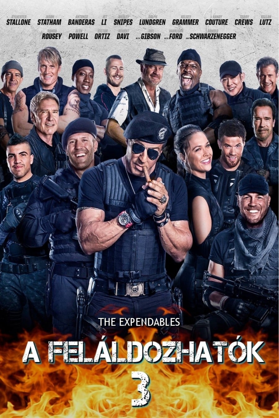 Póster de Los mercenarios 3