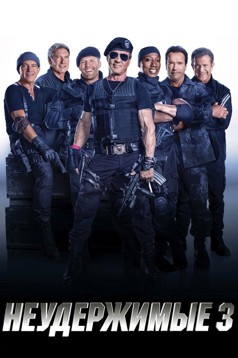 Póster de Los mercenarios 3