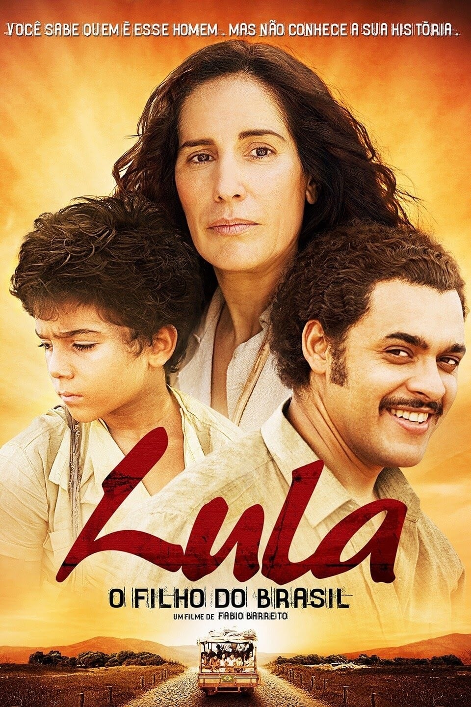 Póster de Lula, el hijo de Brasil