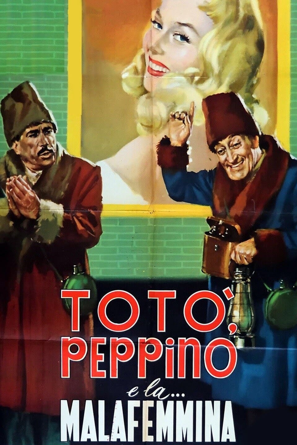 Poster of Toto, Peppino, and the Hussy