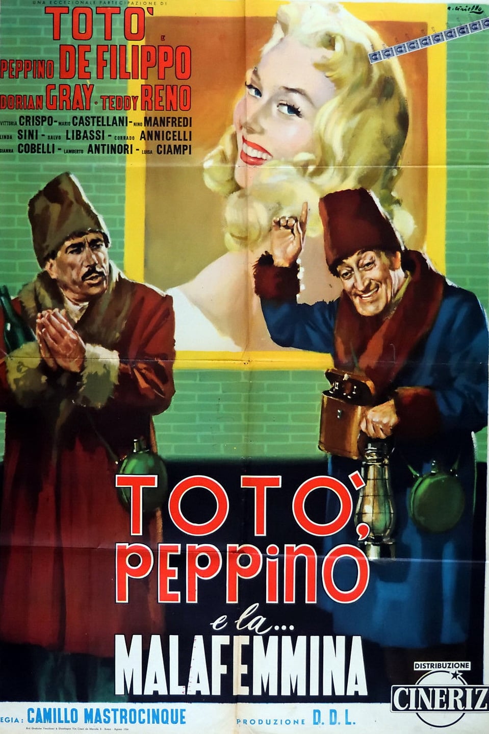 Poster of Toto, Peppino, and the Hussy