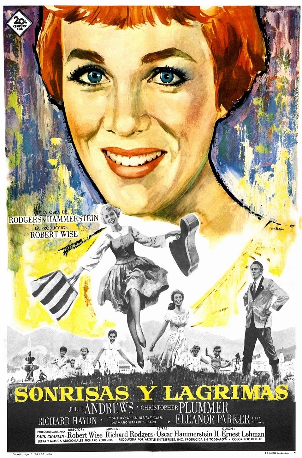 Póster de Sonrisas y lágrimas