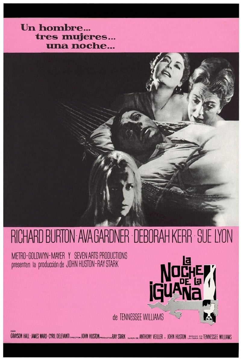 Poster of The Night of the Iguana