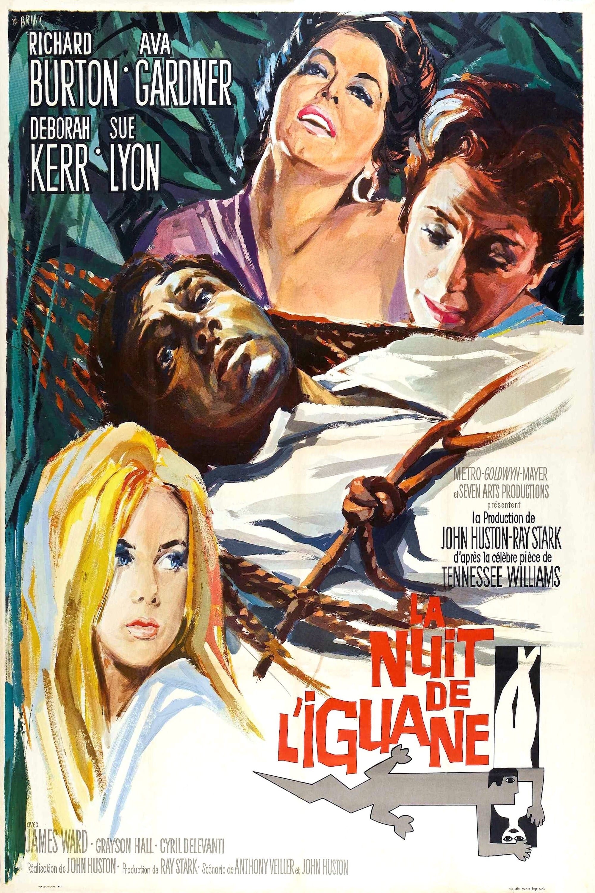 Poster of The Night of the Iguana