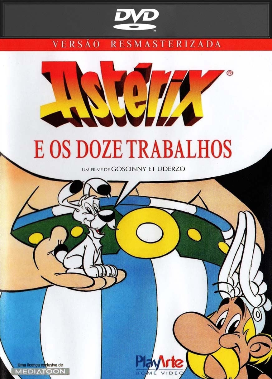 Póster de Las doce pruebas de Astérix