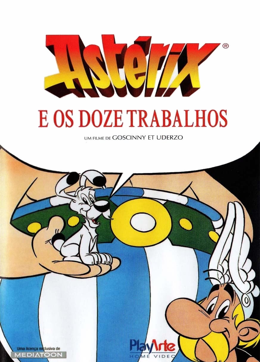 Póster de Las doce pruebas de Astérix