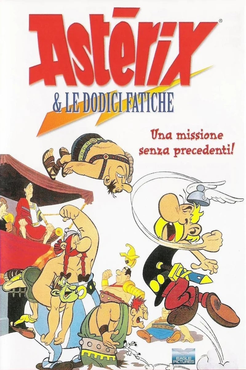 Póster de Las doce pruebas de Astérix