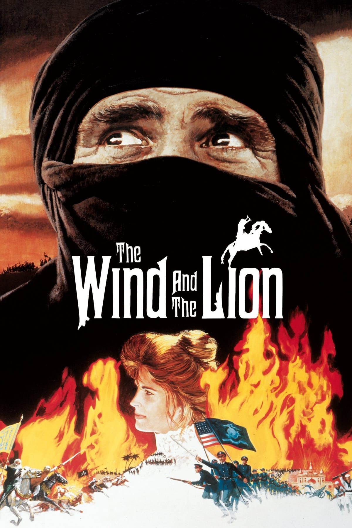 Póster de El viento y el león