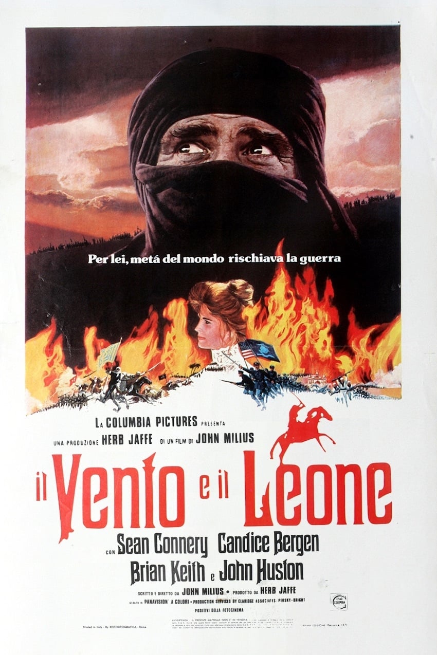 Póster de El viento y el león