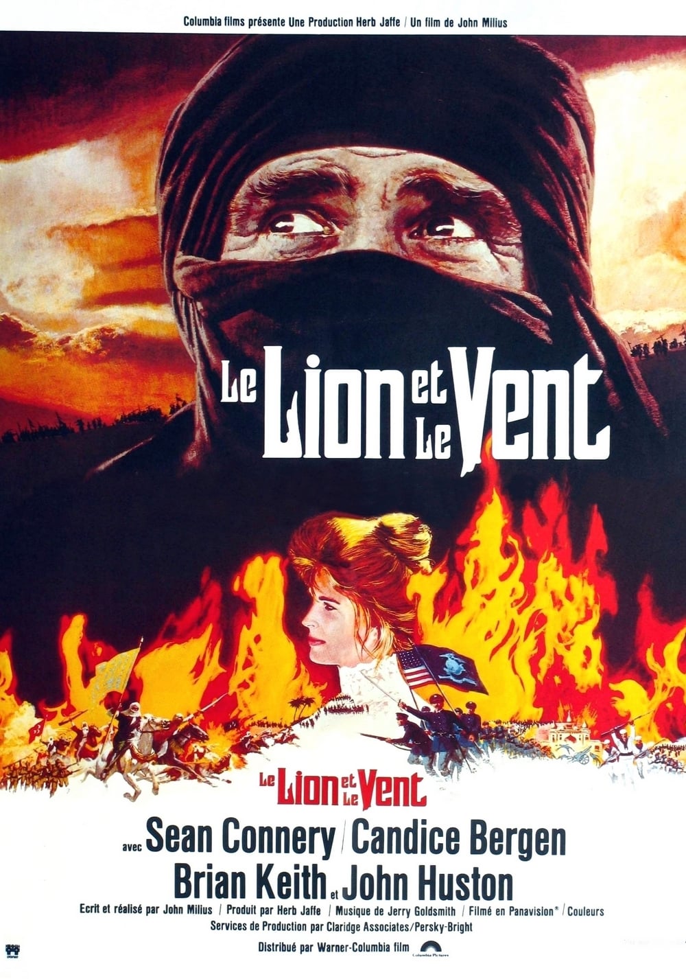 Póster de El viento y el león