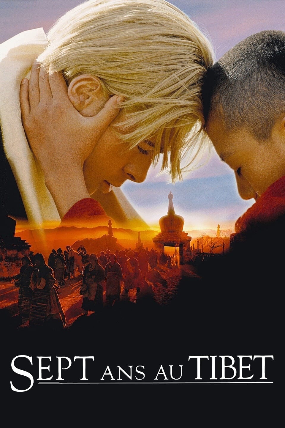 Póster de Siete años en el Tíbet