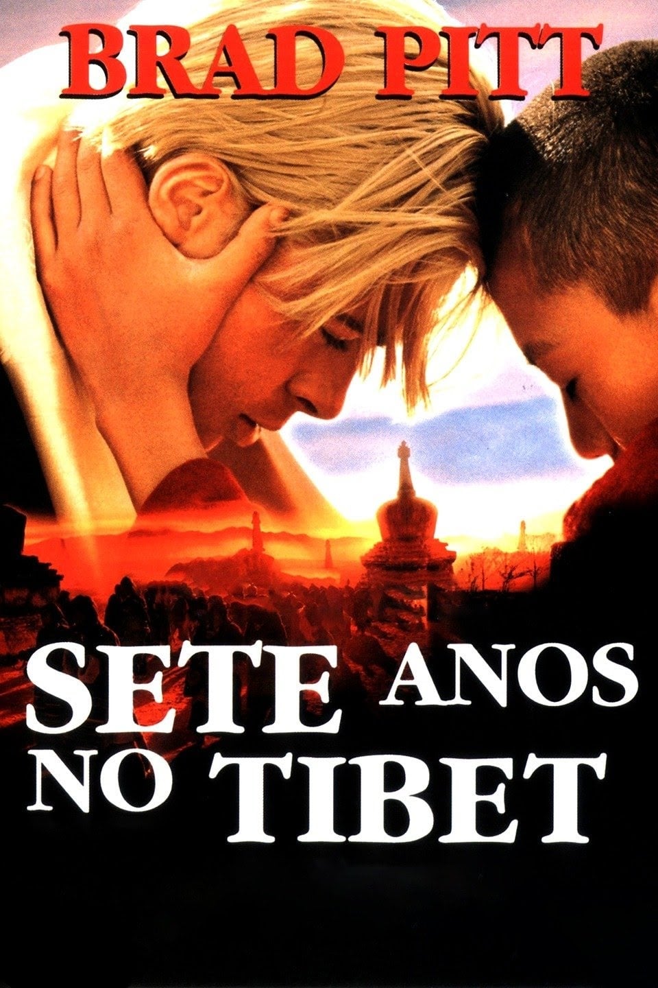 Póster de Siete años en el Tíbet