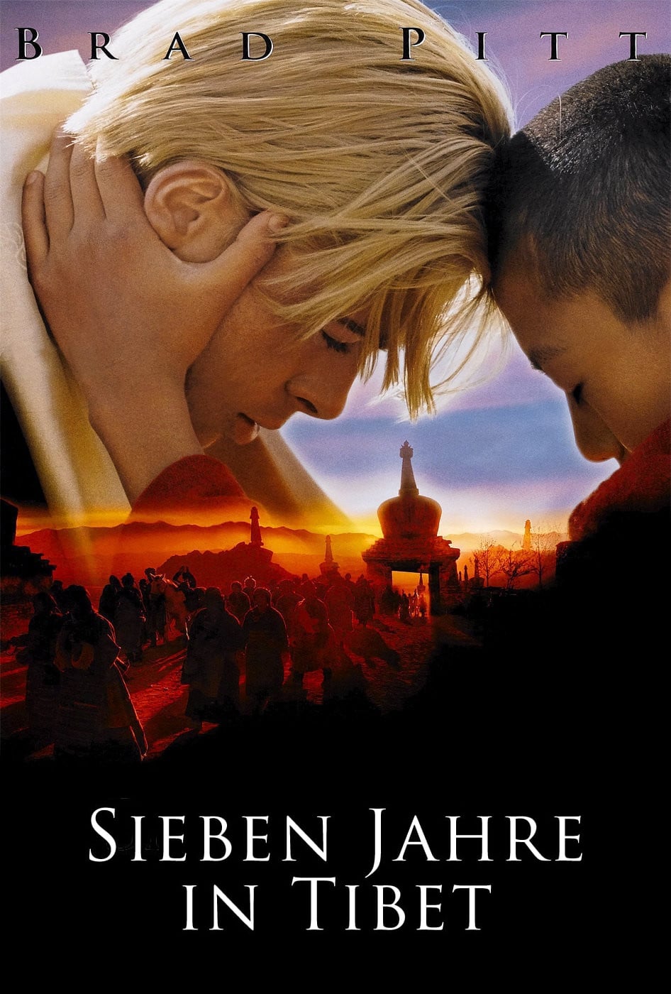 Póster de Siete años en el Tíbet