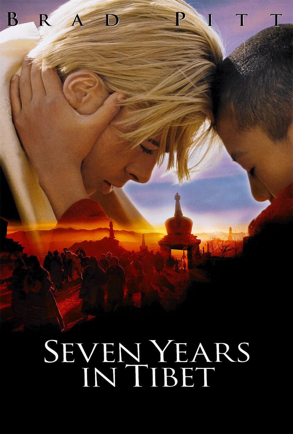Póster de Siete años en el Tíbet