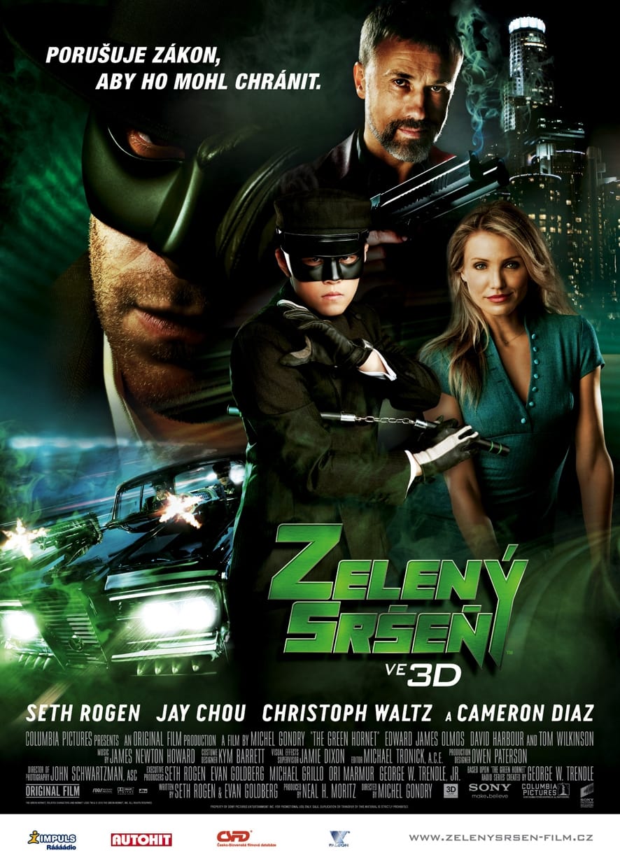 Póster de The Green Hornet (El Avispón Verde)
