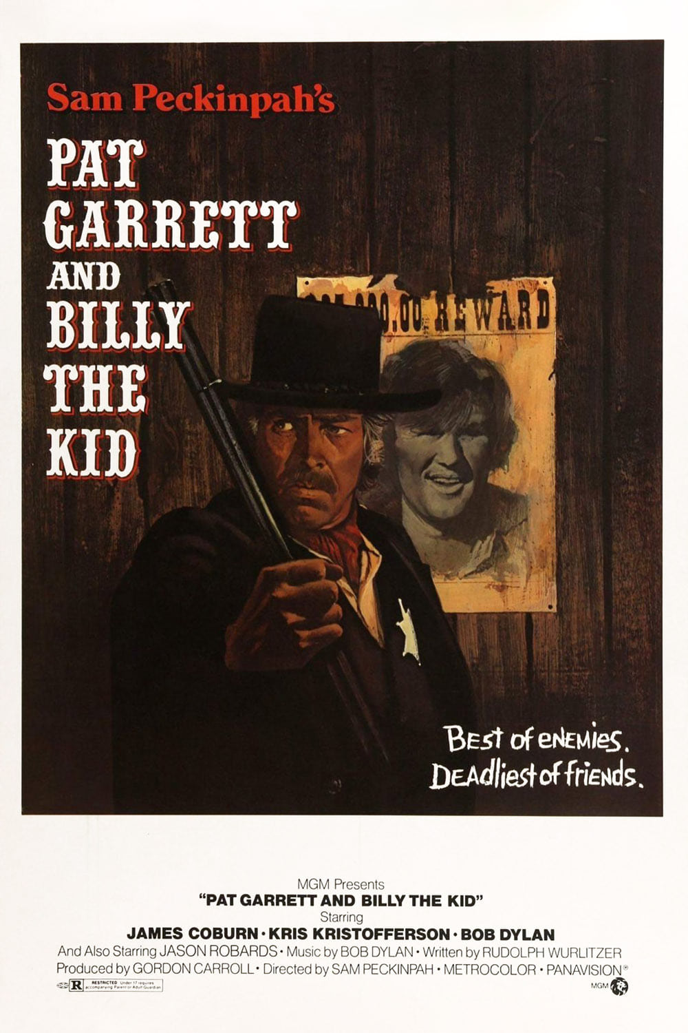 Póster de Pat Garrett y Billy el Niño